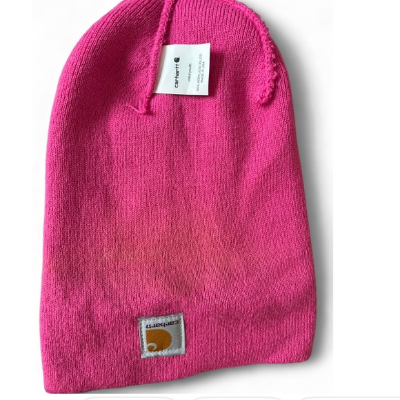Carhartt Kids Pink Knit Beanie - Picture 2 of 2